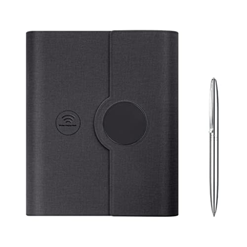 GOENN Multifunktionales Geschäft Meeting Notebook A5 Loose-Leaf mit Ladung Treasure High-Grade Office Briefpapier (Color : Black) von GOENN