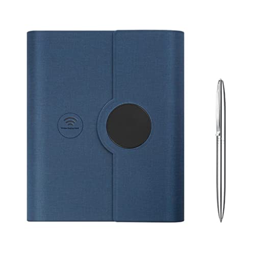 GOENN Multifunktionales Geschäft Meeting Notebook A5 Loose-Leaf mit Ladung Treasure High-Grade Office Briefpapier (Color : Blue) von GOENN