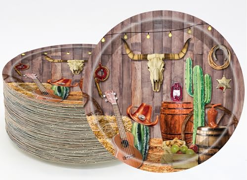 50 Stück Western-Partyteller Western Cowboy Partyzubehör 17,8 cm Wilder Westen Dessert-Pappteller Holzmaserung Teller Western Cowboy-Thema Babyparty Lagerfeuer Camping Scheune Wilder Westen 50 Stück Western-Partyteller Western Cowboy Partyzubehör 17,8 cm Wilder Westen Dessert-Pappteller Holzmaserung Teller Western Cowboy-Thema Babyparty Lagerfeuer Camping Scheune Wilder Westen von GOGUOGOFA