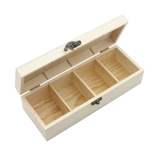 Karteikasten Holz mit Deckel, A8 Karten Aufbewahrungsbox, Lernkarteibox Holz, Vokabelbox für Büro, Schulen Und Heim Karteikasten Holz mit Deckel, A8 Karten Aufbewahrungsbox, Lernkarteibox Holz, Vokabelbox für Büro, Schulen Und Heim von GOIEHIR