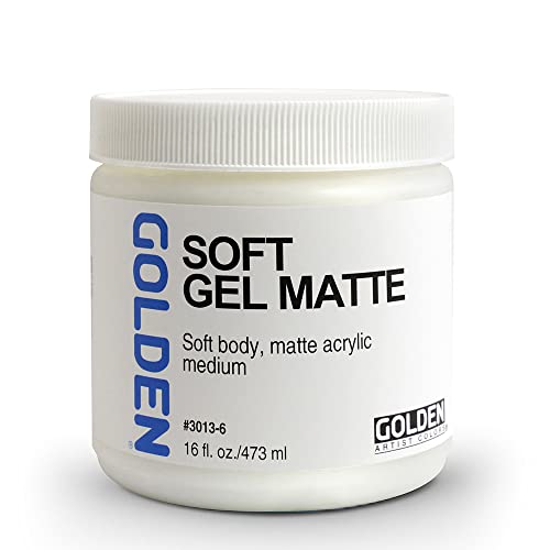 Golden - Acryl Medium - Soft Gel - 473 ml - Matt von GOLDEN