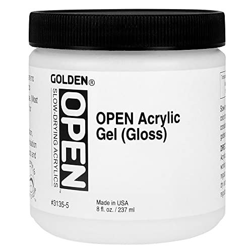 Golden Acrylic Medium 237 Ml Open Acrylic Gel Glo von GOLDEN