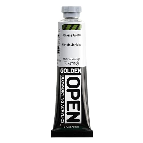 Golden OPEN Acrylfarben, 60 ml, 7195 Jenkins Green von GOLDEN