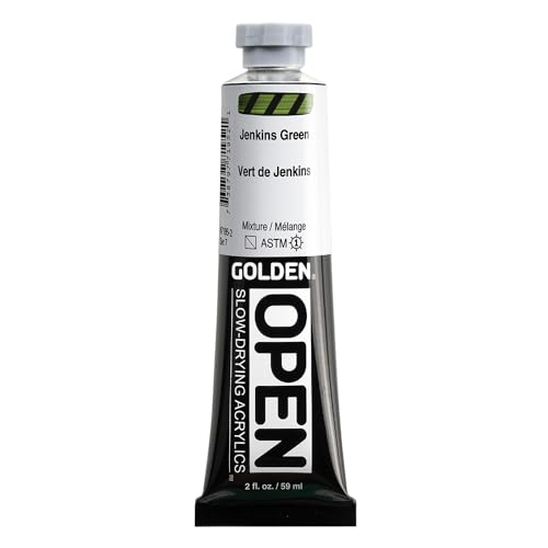 Golden OPEN Acrylfarben, 60 ml, 7195 Jenkins Green von Golden