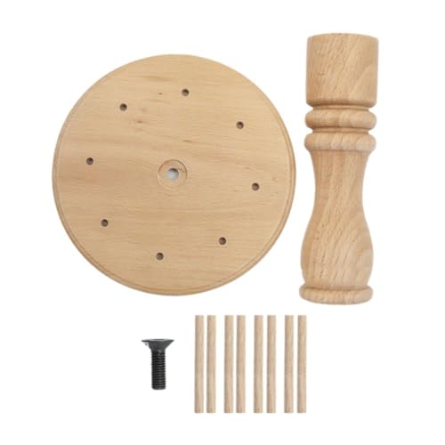 8 Spulen Fadenhalter Holzspule Lagerregal Einfach zu bedienen Nähspulenhalter Nähwerkzeug für Nähgarn 8 Spulen Fadenhalter Holzspule Lagerregal Einfach zu bedienen Nähspulenhalter Nähwerkzeug für Nähgarn von GOLOVENLD