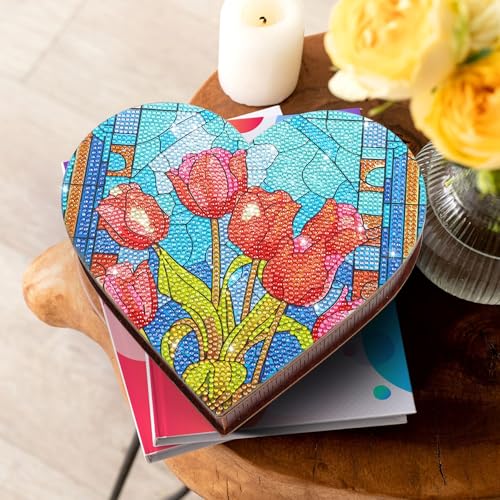 GOLXUWO Geschenke für Mädchen 6 7 8 9 10 Jahre, Diamond Painting Schmuckkästchen Basteln Holz Mädchen,Kreatives DIY Diamond Art Bastelset für Kinder 5-12 Jahre GOLXUWO Geschenke für Mädchen 6 7 8 9 10 Jahre, Diamond Painting Schmuckkästchen Basteln Holz Mädchen,Kreatives DIY Diamond Art Bastelset für Kinder 5-12 Jahre von GOLXUWO