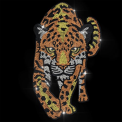 GOMAKERER 1 Stück Strasssteine Zum Aufbügeln Hotfix Strass Bling Aufkleber Wärmeübertragung Leoparden Strass Dekorativ Für T Shirts Kleidung Tragetasche DIY Kunst Bastelgeschenke Leoparden Strass GOMAKERER 1 Stück Strasssteine Zum Aufbügeln Hotfix Strass Bling Aufkleber Wärmeübertragung Leoparden Strass Dekorativ Für T Shirts Kleidung Tragetasche DIY Kunst Bastelgeschenke Leoparden Strass von GOMAKERER