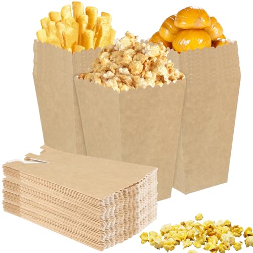 GOMETY 100 Stück Popcorn Tüten, Kraftpapier Kleine Popcorntüte Verzerrungsfrei Popcorn Boxen Snacks Candy Behälter für Startseite Hochzeit Filmabend oder Party Weihnachten Papiertüte GOMETY 100 Stück Popcorn Tüten, Kraftpapier Kleine Popcorntüte Verzerrungsfrei Popcorn Boxen Snacks Candy Behälter für Startseite Hochzeit Filmabend oder Party Weihnachten Papiertüte von GOMETY