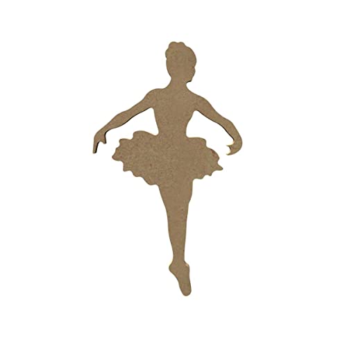 Gomille - Tänzerin Tutu – Form aus Holz zum Bemalen und Dekorieren – ideal für Innendekoration, Schlafzimmer, Geburtstag – Naturholz, 100% französisch – 10 cm x 17 cm Gomille - Tänzerin Tutu – Form aus Holz zum Bemalen und Dekorieren – ideal für Innendekoration, Schlafzimmer, Geburtstag – Naturholz, 100% französisch – 10 cm x 17 cm von GOMILLE