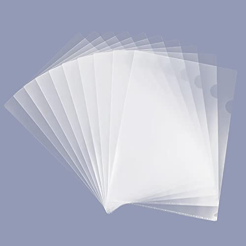 GOMRQING Dokumentenmappe, kopiersichere Projekttaschen, passend für 21,6 x 27,9 cm, US-Papier, L-Typ, transparenter Kunststoff, Lebenslauf-Aktenhüllen, Ordner, Organizer, 50 Stück (50 Stück GOMRQING Dokumentenmappe, kopiersichere Projekttaschen, passend für 21,6 x 27,9 cm, US-Papier, L-Typ, transparenter Kunststoff, Lebenslauf-Aktenhüllen, Ordner, Organizer, 50 Stück (50 Stück von GOMRQING