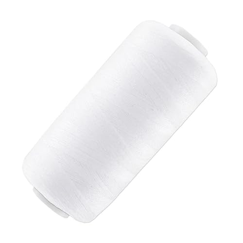 GOOD STUFF Nähfaden aus 100 % Polyester – Spule 850 m (Weiß) von GOOD STUFF