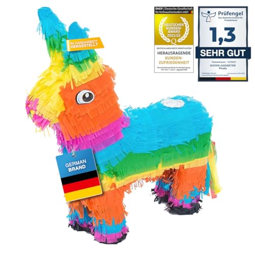Pinata Party-Dekoration zum Befüllen mit Süßigkeiten für Kinder-Geburtstag Hochzeit Party (Esel) von GOODS+GADGETS