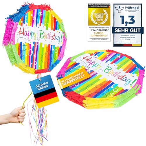 Pinata Party-Dekoration zum Befüllen mit Süßigkeiten für Kinder-Geburtstag Hochzeit Feier (Happy Birthday) Pinata Party-Dekoration zum Befüllen mit Süßigkeiten für Kinder-Geburtstag Hochzeit Feier (Happy Birthday) von GOODS+GADGETS
