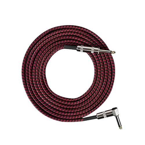 GOOHOCHY 1 Stück Gitarrenkabel mit Geräuschreduzierung Professionelles Audio Kabel für Gitarre Hochwertige Abschirmung Strapazierfähiges Design für Verschiedene Musik Szenen GOOHOCHY 1 Stück Gitarrenkabel mit Geräuschreduzierung Professionelles Audio Kabel für Gitarre Hochwertige Abschirmung Strapazierfähiges Design für Verschiedene Musik Szenen von GOOHOCHY