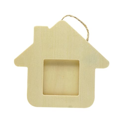 GOOHOCHY 10 Stück Teiliges Diy Hängendes Holz Bilderrahmen Lustiger Mini Haus Design Bilderrahmen Leichter Kreativer Malrahmen zum Dekorieren und Schützen von Fotos GOOHOCHY 10 Stück Teiliges Diy Hängendes Holz Bilderrahmen Lustiger Mini Haus Design Bilderrahmen Leichter Kreativer Malrahmen zum Dekorieren und Schützen von Fotos von GOOHOCHY