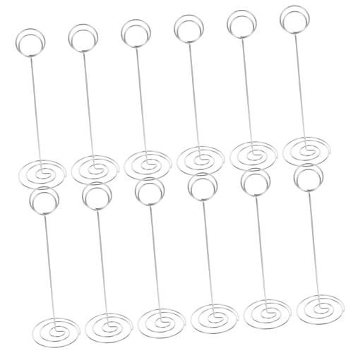 GOOHOCHY 12Stücke Tischkartenhalter für Hochzeiten Veranstaltungen Kreative Tischnummern Clips Stabil Vielseitig für Fotos Memos Karten GOOHOCHY 12Stücke Tischkartenhalter für Hochzeiten Veranstaltungen Kreative Tischnummern Clips Stabil Vielseitig für Fotos Memos Karten von GOOHOCHY