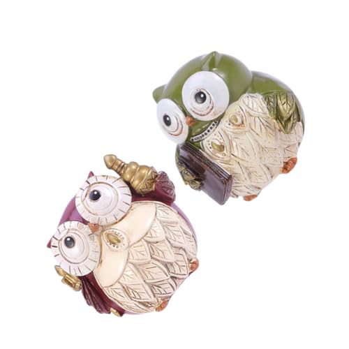 GOOHOCHY 1paar Katzenohren Deko Figuren Resin Ornamente Für Desktop Geschenkidee Für Frauen Und Mädchen Dekoration Für Festivals Und Anlässe von GOOHOCHY