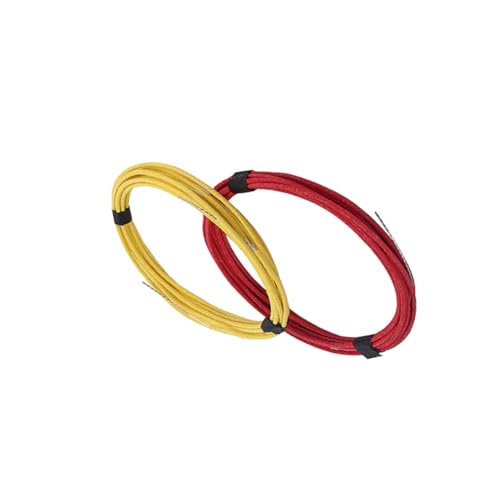 GOOHOCHY 2 Stück Vintage Gitarrendraht Awg Vorverzinnt Push Back Stoffdraht für Gitarren für Pickup Verkabelung und Neuausrüstung Langlebig und Einfach zu Löten GOOHOCHY 2 Stück Vintage Gitarrendraht Awg Vorverzinnt Push Back Stoffdraht für Gitarren für Pickup Verkabelung und Neuausrüstung Langlebig und Einfach zu Löten von GOOHOCHY