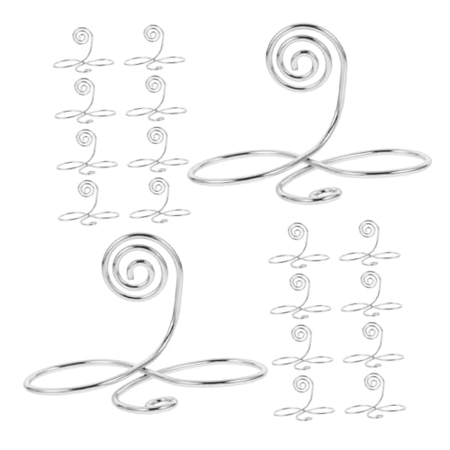 GOOHOCHY 24 Stück Kreative Metall Draht Tischkartenhalter für Hochzeiten Memos und Tischnummern und Stilvolle Kartenhalter für Verschiedene Anlässe Silberfarbe GOOHOCHY 24 Stück Kreative Metall Draht Tischkartenhalter für Hochzeiten Memos und Tischnummern und Stilvolle Kartenhalter für Verschiedene Anlässe Silberfarbe von GOOHOCHY