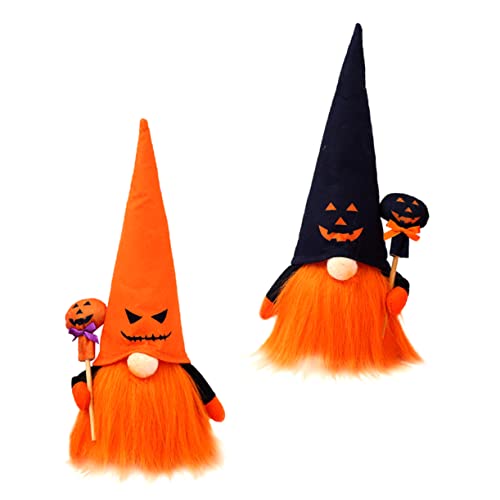 GOOHOCHY 2stücke Halloween GNOME Puppe Mit Licht Leuchtende Dekoration Für Halloween Süße Nordische GNOME Aus Hochwertigem Material Für Fensterbank Tisch Oder Partydeko GOOHOCHY 2stücke Halloween GNOME Puppe Mit Licht Leuchtende Dekoration Für Halloween Süße Nordische GNOME Aus Hochwertigem Material Für Fensterbank Tisch Oder Partydeko von GOOHOCHY
