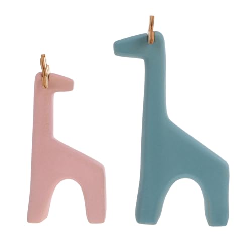 GOOHOCHY 2stücke Teiliges Set Keramik Giraffe Dekorationsfigur Tier Ornament Für Büro Stilvolle Tischdekoration Hochwertiger Keramik Mit Holzfüßen GOOHOCHY 2stücke Teiliges Set Keramik Giraffe Dekorationsfigur Tier Ornament Für Büro Stilvolle Tischdekoration Hochwertiger Keramik Mit Holzfüßen von GOOHOCHY