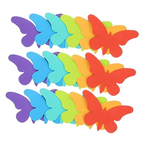 GOOHOCHY 36 Stück Teiliges Eva Schmetterling Bastelset Bunte Schaumstoffformen zum Kreativen DIY Basteln für Kindergarten Wanddekoration und Partygestaltung GOOHOCHY 36 Stück Teiliges Eva Schmetterling Bastelset Bunte Schaumstoffformen zum Kreativen DIY Basteln für Kindergarten Wanddekoration und Partygestaltung von GOOHOCHY