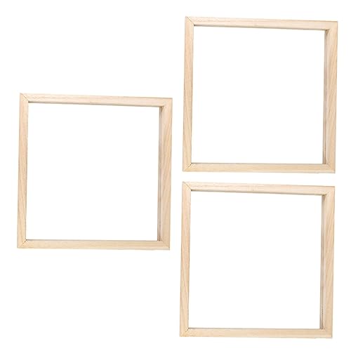 GOOHOCHY 3Stücke Teiliges Holz Bilderrahmen mit Acrylglas für Kreative DIY Projekte für Langlebig und für GOOHOCHY 3Stücke Teiliges Holz Bilderrahmen mit Acrylglas für Kreative DIY Projekte für Langlebig und für von GOOHOCHY