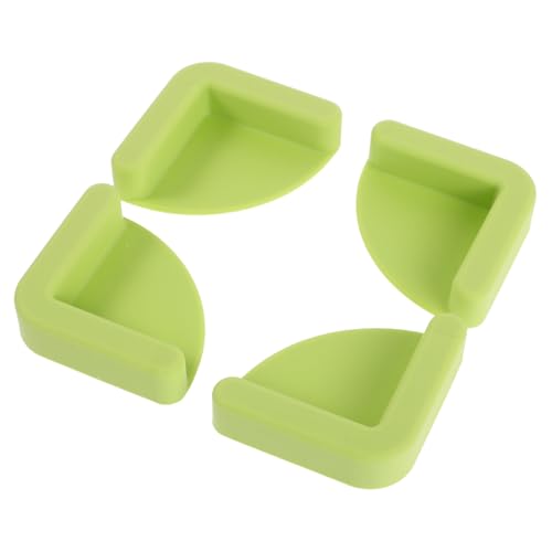 GOOHOCHY 4 Stück Antirutsch Silikonpads für Schneidebretter Rutschfeste Stoßdämpfende und Wasserdichte Küchenmatten Geräuschreduzierende Grüne Unterlagen für Holz Schneidebretter GOOHOCHY 4 Stück Antirutsch Silikonpads für Schneidebretter Rutschfeste Stoßdämpfende und Wasserdichte Küchenmatten Geräuschreduzierende Grüne Unterlagen für Holz Schneidebretter von GOOHOCHY