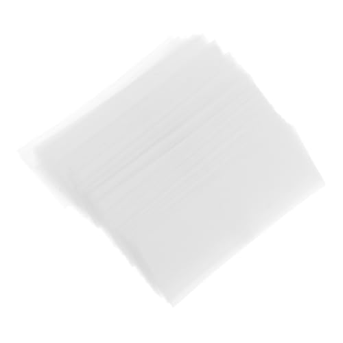 GOOHOCHY 400 Blatt Transparente Schrumpffolien Heat Shrink Wrap Verpackungsfolie für Marmeladen Weinflaschen Einfache Anwendung Hygienische Haushalts schrumpffolie von GOOHOCHY