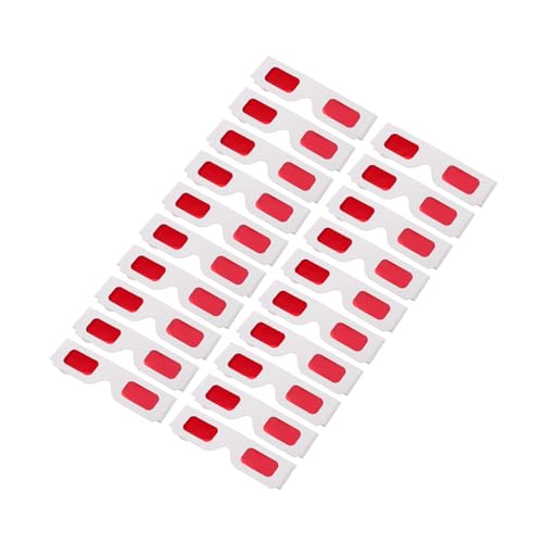GOOHOCHY 50 Stück Sonnenbrillen für Rote Brillen für Filme für Valentinstag Unterhaltsame Party Accessoires und Farbenfrohe Brillen für Event von GOOHOCHY