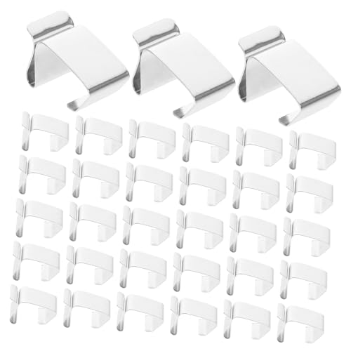 GOOHOCHY Weihnacht Licht Clips Weihnachtslichter 50 Stück Weihnachtslicht Clips Für Außen Dachrinnen Clip Größe s Weihnachtsbeleuchtung Aufhänger Für Weihnachtsdeko Außen Und Innen von GOOHOCHY