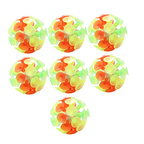 GOOHOCHY 7 Stück Teiliges Leuchtendes Saugnapf Ballspielzeug für Bunte Haftbälle mit Starkem Halt Stressabbauendes Partyspielzeug für Jungen und Mädchen Sicher Ab Jahren GOOHOCHY 7 Stück Teiliges Leuchtendes Saugnapf Ballspielzeug für Bunte Haftbälle mit Starkem Halt Stressabbauendes Partyspielzeug für Jungen und Mädchen Sicher Ab Jahren von GOOHOCHY
