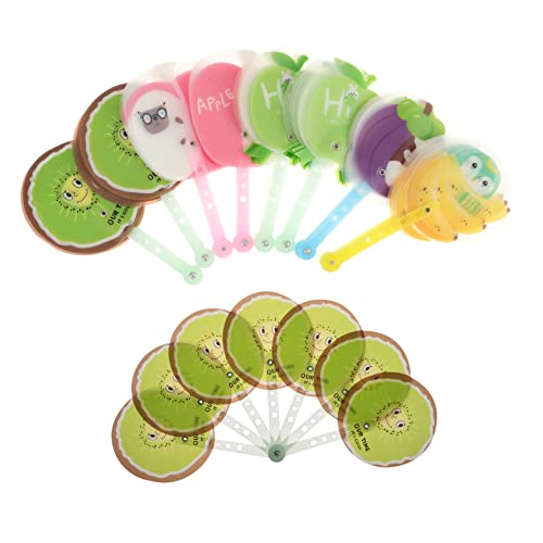 GOOHOCHY 8 Stück Teiliges Faltbares Fächer mit Fruchtigem Design Dekorativer Handheld Fächer für Frauen und Mädchen zum Kühlen Stilvolle Verzierung GOOHOCHY 8 Stück Teiliges Faltbares Fächer mit Fruchtigem Design Dekorativer Handheld Fächer für Frauen und Mädchen zum Kühlen Stilvolle Verzierung von GOOHOCHY