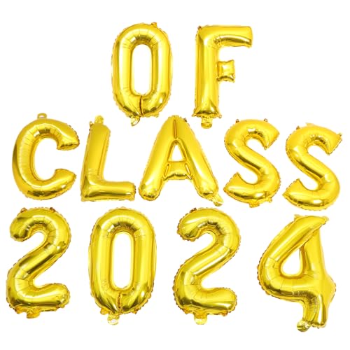 GOOHOCHY Abschlussballon Set Aluminiumfolienballons für Graduation Party Dekorationen Wiederverwendbar Leuchtende Farben Kreative Formen für Unvergessliche Feier GOOHOCHY Abschlussballon Set Aluminiumfolienballons für Graduation Party Dekorationen Wiederverwendbar Leuchtende Farben Kreative Formen für Unvergessliche Feier von GOOHOCHY