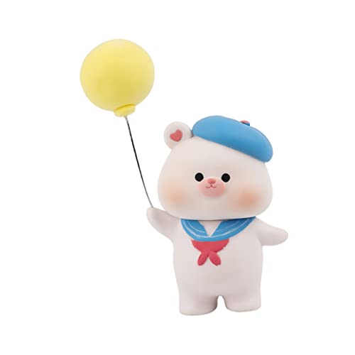 GOOHOCHY Adorable Cartoon Bear Figurine Kreative Tischdekoration Für Zuhause Und Büro Niedliches Ornament Vinyl Warmes Für Und Tische GOOHOCHY Adorable Cartoon Bear Figurine Kreative Tischdekoration Für Zuhause Und Büro Niedliches Ornament Vinyl Warmes Für Und Tische von GOOHOCHY
