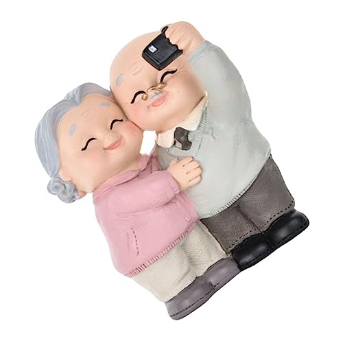 GOOHOCHY Einzigartige Harzfigur Für Opa Und Oma Kuchendekoration Aus Harz Für Den Tag Der Großeltern Heimdekoration GOOHOCHY Einzigartige Harzfigur Für Opa Und Oma Kuchendekoration Aus Harz Für Den Tag Der Großeltern Heimdekoration von GOOHOCHY