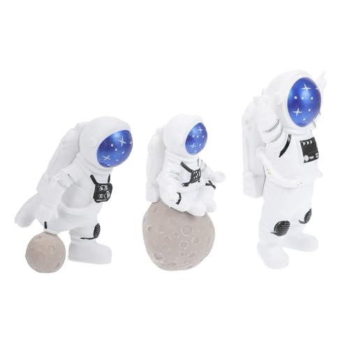 GOOHOCHY Astronauten Aus Kunstharz Mini-Astronauten-tischdekoration Kreatives Weltraum Für Heimdekoration von GOOHOCHY