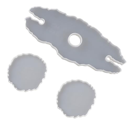 GOOHOCHY DIY Kristall Epoxidharz Silikonform Unregelmäßiges Wein Tablett und Glas Untersetzer Langlebiges Sicheres Silikon Vielseitig für Dekoration und Bastelprojekte zu Hause Geeignet GOOHOCHY DIY Kristall Epoxidharz Silikonform Unregelmäßiges Wein Tablett und Glas Untersetzer Langlebiges Sicheres Silikon Vielseitig für Dekoration und Bastelprojekte zu Hause Geeignet von GOOHOCHY