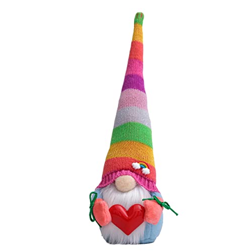 GOOHOCHY Dekorative Regenbogen-strickmütze Für Puppen Entzückende Spielzeug-Dekoration Für Zuhause Und Zimmer GOOHOCHY Dekorative Regenbogen-strickmütze Für Puppen Entzückende Spielzeug-Dekoration Für Zuhause Und Zimmer von GOOHOCHY