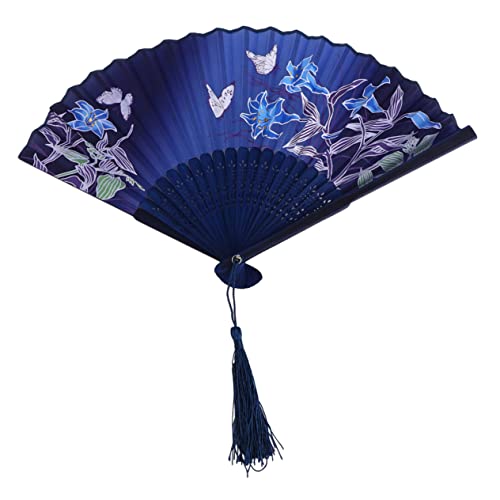 GOOHOCHY Faltbarer Handfächer Chinesischer Stil Blumendruckter Fächer für Hochzeitsgeschenke Tragbar und Elegant für Sommerveranstaltungen GOOHOCHY Faltbarer Handfächer Chinesischer Stil Blumendruckter Fächer für Hochzeitsgeschenke Tragbar und Elegant für Sommerveranstaltungen von GOOHOCHY