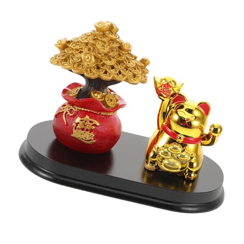 GOOHOCHY Katze Desktop Dekoration Kreative Glück Kätzchen Ornament Für Home Auto Innen GOOHOCHY Katze Desktop Dekoration Kreative Glück Kätzchen Ornament Für Home Auto Innen von GOOHOCHY