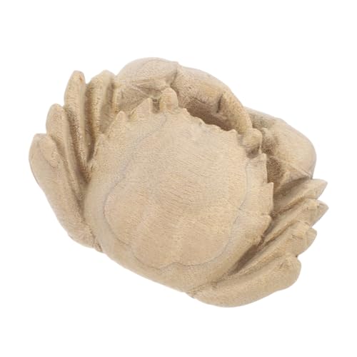 GOOHOCHY Handhaben Krabben-Ornament Hölzerne Krabbenverzierung Krabbenstatue Krabbenförmige Verzierung Miniaturschmuck Krabbe Im Vintage-Stil Krabbenschmuck Goldene Phoebe GOOHOCHY Handhaben Krabben-Ornament Hölzerne Krabbenverzierung Krabbenstatue Krabbenförmige Verzierung Miniaturschmuck Krabbe Im Vintage-Stil Krabbenschmuck Goldene Phoebe von GOOHOCHY