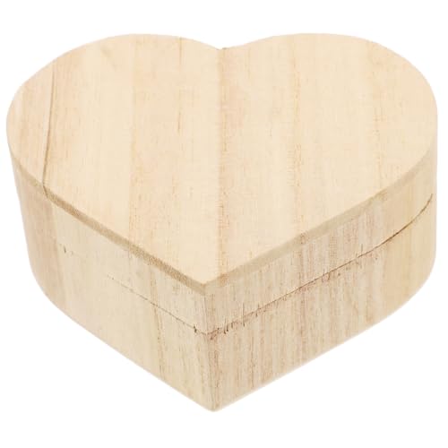GOOHOCHY Herzförmige Holzschatulle mit Magnetverschluss Schmuckaufbewahrung Handgefertigter Schmuck Organizer Präsentation für und Schmuckstücke GOOHOCHY Herzförmige Holzschatulle mit Magnetverschluss Schmuckaufbewahrung Handgefertigter Schmuck Organizer Präsentation für und Schmuckstücke von GOOHOCHY