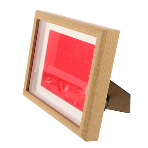 GOOHOCHY Kalligraphie Bilderrahmen aus Holz Dekorativer für Leere Kalligraphie und Diy Projekte Stabiler Naturholzfarbe mit Goldakzenten für Tischaufstellungen und Kreative Kunstwerke von GOOHOCHY