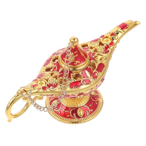 GOOHOCHY Lampendekoration wünschen Dekorationen rustikal Gold dekorative Wunschlampe Wunschlampenornament Haushalt Wunschlampe Lampendekore Vintage Lampendekor Wohnkultur Legierung rot GOOHOCHY Lampendekoration wünschen Dekorationen rustikal Gold dekorative Wunschlampe Wunschlampenornament Haushalt Wunschlampe Lampendekore Vintage Lampendekor Wohnkultur Legierung rot von GOOHOCHY
