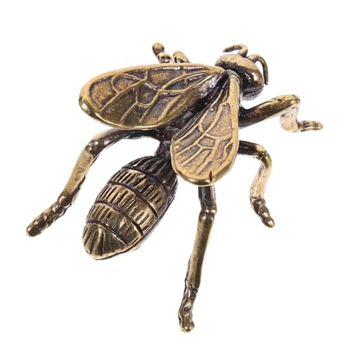 GOOHOCHY Messing Bienen Ornament Vintage Bienenfigur für Schreibtisch Dekorative Insekten Skulptur Kreatives für Freunde Familie Langlebiges Design für Innenräume GOOHOCHY Messing Bienen Ornament Vintage Bienenfigur für Schreibtisch Dekorative Insekten Skulptur Kreatives für Freunde Familie Langlebiges Design für Innenräume von GOOHOCHY