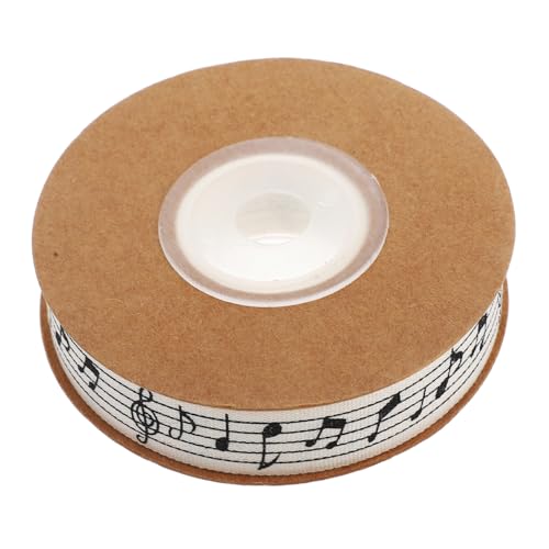 GOOHOCHY Musiknoten Geschenkband Baumwollband mit Klaren Noten für Partydekoration Geschenkverpackung und Bastelprojekte Strapazierfähig für Musikliebhaber GOOHOCHY Musiknoten Geschenkband Baumwollband mit Klaren Noten für Partydekoration Geschenkverpackung und Bastelprojekte Strapazierfähig für Musikliebhaber von GOOHOCHY