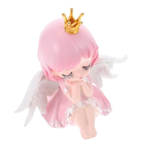 GOOHOCHY Niedliche Engel Mädchen Tortendeko aus Harz Girl Cake Topper Figurine Mini Fee Geburtstagstorten Dekoration Zauberhafte Party Deko für Besondere Anlässe GOOHOCHY Niedliche Engel Mädchen Tortendeko aus Harz Girl Cake Topper Figurine Mini Fee Geburtstagstorten Dekoration Zauberhafte Party Deko für Besondere Anlässe von GOOHOCHY