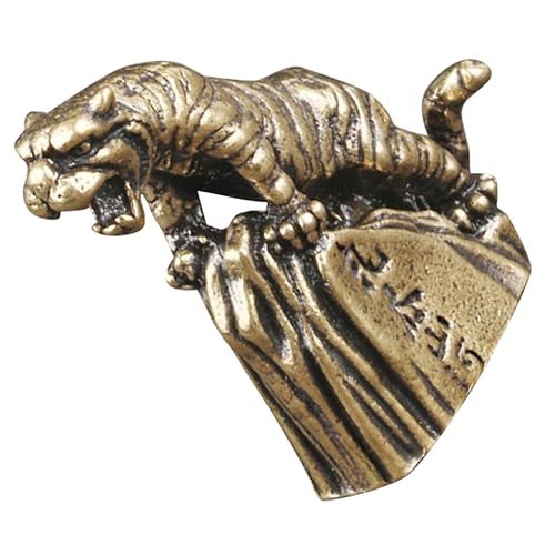 GOOHOCHY Retro Tiger Ornament Messing Sternzeichen Tier Handwerk Tiger Tiger GOOHOCHY Retro Tiger Ornament Messing Sternzeichen Tier Handwerk Tiger Tiger von GOOHOCHY