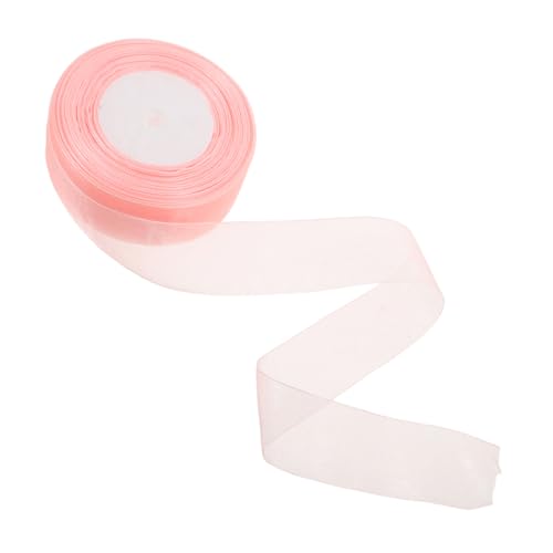 GOOHOCHY Transparente Organza Ribbonrolle Yards Breites Geschenkband für Diy Bow Design Hochzeitsdekoration Kuchenverpackung und Feiertagsprojekte Vielseitig und Langlebig von GOOHOCHY